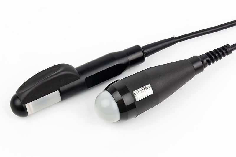 ultrasound scanner for rectal and abdominal examination of livestock